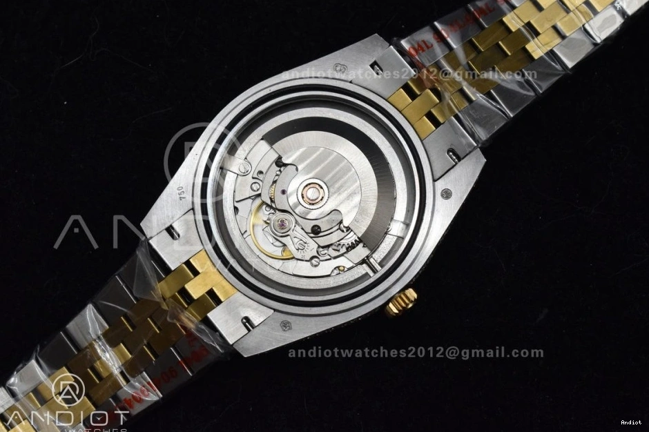 Gold Best Roman 41mm Diamond Version TWD 2 Dial DateJust Yellow Tone 0326